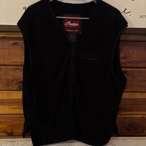 Indian Motorcycle Black Vest